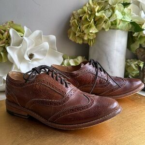 Bed Stu Lita Loafer in Distressed Brown Leather